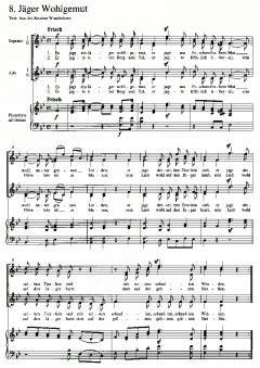 Romanzen II für Frauenstimmen op. 91 von Robert Schumann 