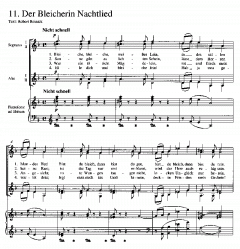 Romanzen II für Frauenstimmen op. 91 von Robert Schumann 