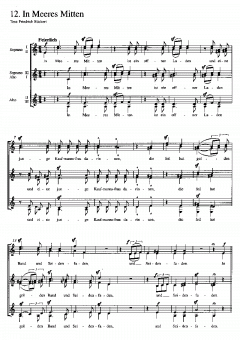 Romanzen II für Frauenstimmen op. 91 von Robert Schumann 