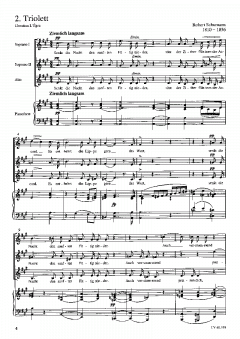 Schumann: Drei Lieder op. 114 von Robert Schumann 