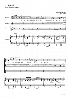 Schumann: Drei Lieder op. 114 von Robert Schumann 