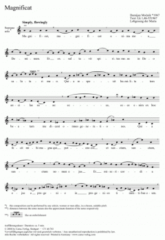 Magnificat von Damijan Mocnik 