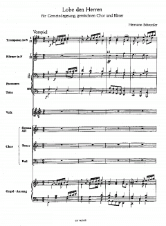 Lobe den Herren (Hermann Schroeder) 