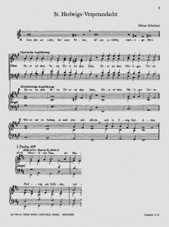 St. Hedwigs-Vesperandacht (Heino Schubert) 