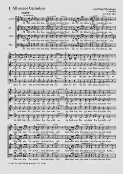 Fünf Lieder und Gesänge von Joseph Gabriel Rheinberger 