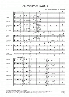 Akademische Ouvertüre von Joseph Gabriel Rheinberger 