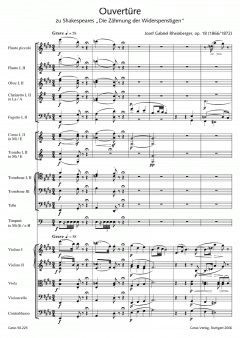 Konzertouvertüren (Gesamtausgabe, Bd. 25) (Download) 