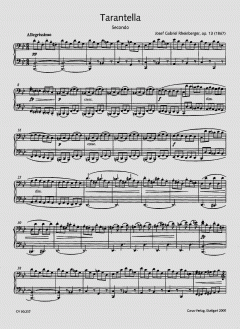 Klavierwerke zu 4 Händen (Gesamtausgabe Band 37) von Joseph Gabriel Rheinberger im Alle Noten Shop kaufen