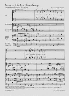 Freuet euch in dem Herrn (Rolf Schweizer) 