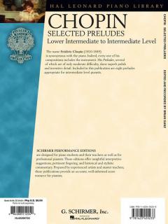 Selected Preludes von Frédéric Chopin 