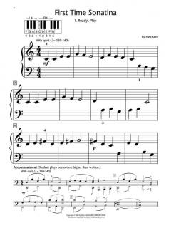 First Time Sonatina von Fred Kern 