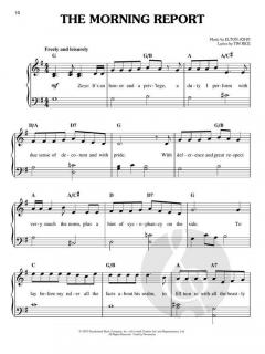 The Lion King Broadway Selections (Easy Piano) von Elton John 