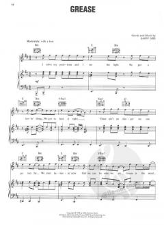 Grease: Vocal Selections (20th Anniversary) von Warren Casey 