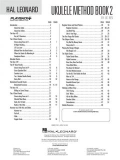 Hal Leonard Ukulele Method Book 2 von Lil' Rev im Alle Noten Shop kaufen