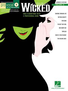 Pro Vocal Vol. 36: Wicked (Women's Edition) von Stephen L. Schwartz 