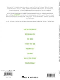 Pro Vocal Vol. 36: Wicked (Women's Edition) von Stephen L. Schwartz 