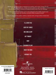 Pro Vocal Vol. 3 Mixed Edition: Rent von Jonathan Larson 