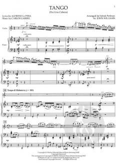 Tango (Por Una Cabeza) von Carlos Gardel 