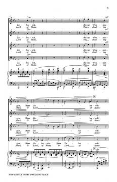 How Lovely Is Thy Dwelling Place (Johannes Brahms) 