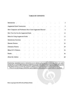 Augmented Scale in Jazz von Jamey Aebersold 