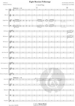 Eight Russian Folksongs (Anatoly Liadow) 