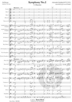 Symphony Nr. 2 c minor (Alexander Skrjabin) 