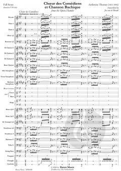 Choeur des Comediens et Chanson Bachique (Ambroise Thomas) 