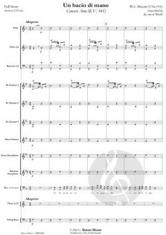 Un baccio di mano (W.A. Mozart) 