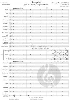 Rataplan from The Opera La Forza del Destino (Giuseppe Verdi) 
