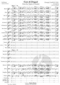 Coro di Zingari from The Opera Il Trovatore (Giuseppe Verdi) 