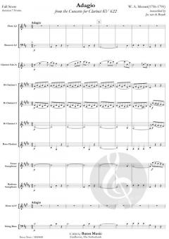 Adagio from The Concerto For Clarinet KV622 (W.A. Mozart) 