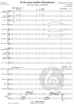 O du mein holder Abendstern from The Opera Tannhäuser (Richard Wagner) 