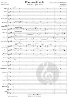 E lucevan le stelle from The Opera Tosca (Giacomo Puccini) 