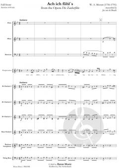 Ach, ich fühl's from The Opera Die Zauberflöte (W.A. Mozart) 