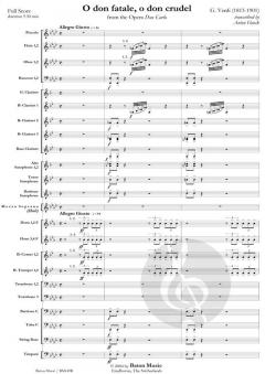 O don fatale, o don crudel from The Opera Don Carlo (Giuseppe Verdi) 