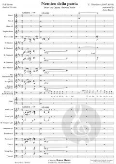 Nemico della patria from The Opera Andrea Chenier (Umberto Giordano) 