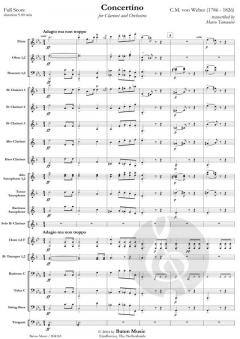 Concertino For Clarinet (Carl Maria von Weber) 