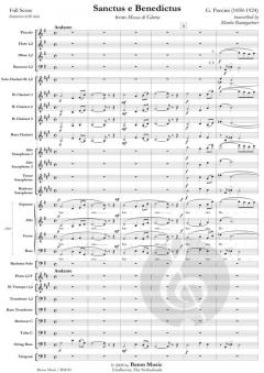 Sanctus e Benedictus from Messa di Gloria (Giacomo Puccini) 