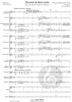 Eccomi in lieta vesta from The Opera I Capuleti e I Montecchi (Vincenco Bellini) 