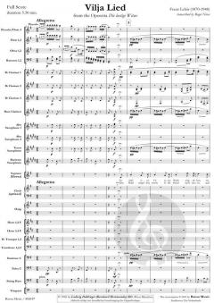 Vilja Lied from The Operetta Die Lustige Witwe (Franz Lehár) 