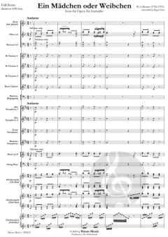 Ein Mädchen oder Weibchen from The Opera Die Zauberflöte (W.A. Mozart) 