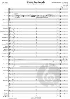 Danse Bacchanale from The Opera Samson et Dalila (Camille Saint-Saëns) 