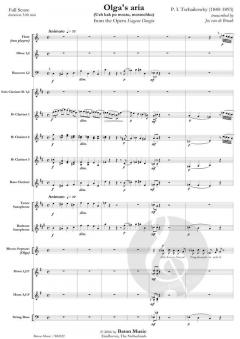 Olga's aria from The Opera Eugene Onegin (Pjotr Iljitsch Tschaikowski) 