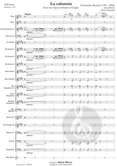 La Calunnia from The Opera Il Barbiere di Siviglia (Gioachino Rossini) 