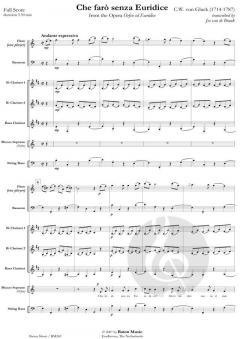 Che faro senza Euridice? (Christoph Willibald Gluck) 