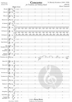 Concerto For Trombone And Military Band (Nikolai Rimski-Korsakow) 