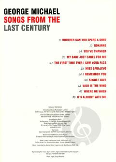 Songs from the Last Century von George Michael 