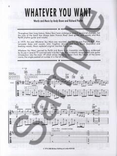 Chart Hits: Chord Songbook Vol. 2 von Status Quo 