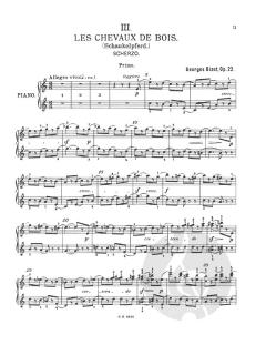 Jeux d'enfants von Georges Bizet 