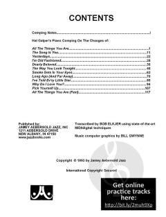 Piano Voicings Vol. 55 - Jerome Kern von Jamey Aebersold 